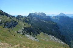 Bon résumé de la journée : tout le plateau de la Dent de Crolles à nos pieds