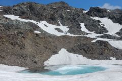 Pingouins sur la banquise, ou François et Clément au dessus d'un lac sans nom ?