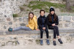 Le repos après l'effort : Claire, Hippolyte et Sarah