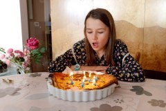 Claire a 9 ans à La Roche-Blanche