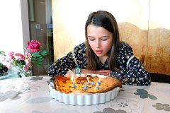 Claire a 9 ans à La Roche-Blanche