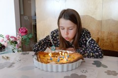Claire a 9 ans à La Roche-Blanche