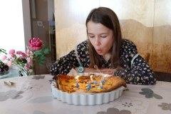 Claire a 9 ans à La Roche-Blanche