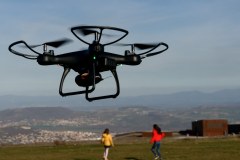 Le drone d'Hippolyte sur le plateau de Gergovie