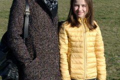 Claire et sa marraine Sandra