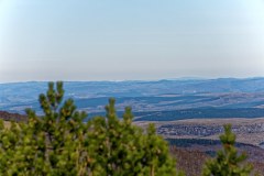 Au nord : discrets Monts du Sancy