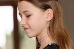 Claire - 10 ans : boucle d'oreille