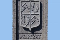 Banne d'Ordanche : borne des 4 seigneurs - Perpezat - alt 1450 m