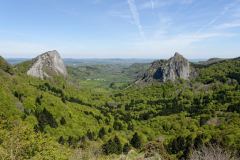 Col de Guéry : roches Tuilière et Sanadoire