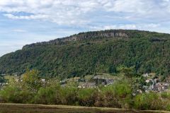 Bort-les-Orgues : les orgues depuis le chemin de la Croix Bastide