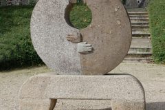 Bort-les-Orgues : place du champ de foire - droits de l'homme