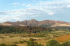 Saint-Donat : vue sur le Sancy