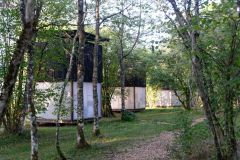 Le bois basalte à Sauterre : les cabanes 2 places