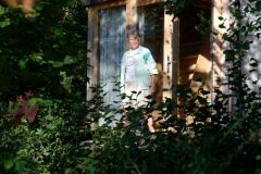 Le bois basalte à Sauterre : notre cabane - Monique
