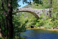 Navacelles - le pont sur la Vis