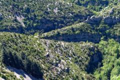Les gorges de la Vis en aval de Navacelles