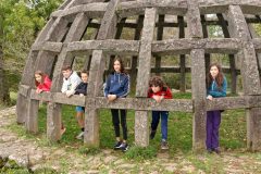 Chemin Fais'Art : Claire, Clément, Hippolyte, Sarah, Thomas, Mathilde