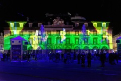 Clermont-Ferrand en lumières place de Jaude : entrée sur le stade de Rugby