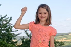 Claire est libérée de son platre