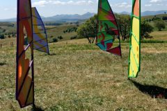 Horizons : Effet Papillon - la steppe auvergnate - vue sur les monts du Cantal