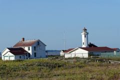 Port Townsend (WA) : phare sur le détroit Juan de Fuca