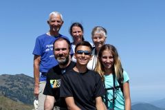 Hurricane Ridge - Maurice, Isabelle, Monique, Yannick, Alexandre, Camille