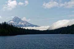 Chaîne des Cascades : Lost Lake et Mount Hood