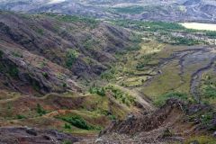 Mount St Helens : au pied de Johnston Ridge