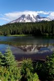 Mount Rainier : reflet couvert