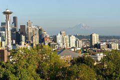 Seattle : dernière vue sur Mount Rainier