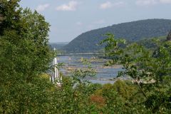 Harpers Ferry (VW) : confluent de la Shenandoah et du Potomac