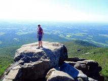 BLue Ridge Sharp Top Trail