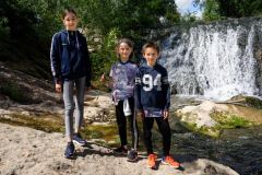 Mosson - Avy - chute : Sarah, Claire et Hippolyte