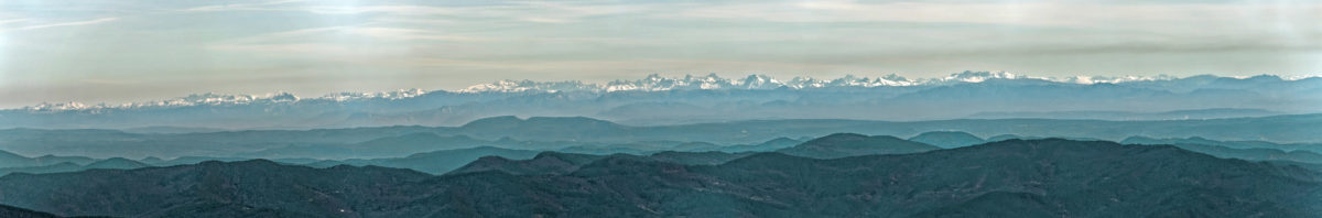 Au sommet du Mont Aigoual